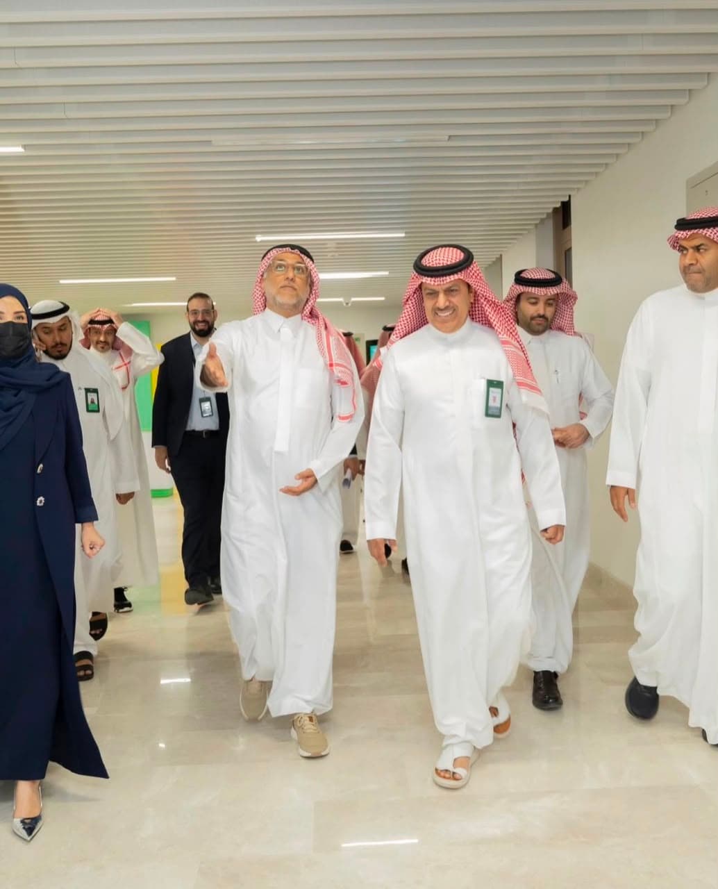 A tour of Riyadh Academy in Khuzam following its opening.
