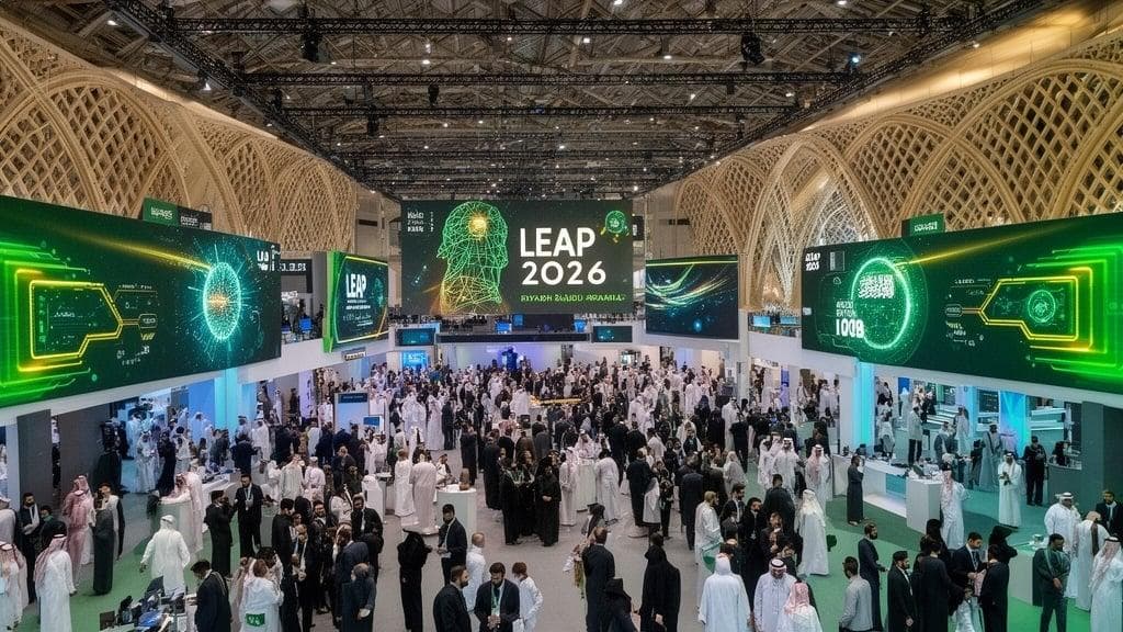 LEAP 2026 brings together the global tech community in Riyadh.